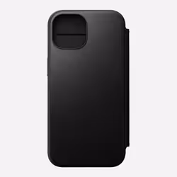 Nomad Modern Leather Folio, Folio, Apple, iPhone 15, 15,5 cm (6.1"), Noir