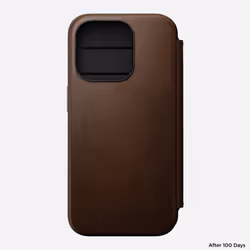 Nomad Modern Leather Folio 15,5 cm (6.1") Marron