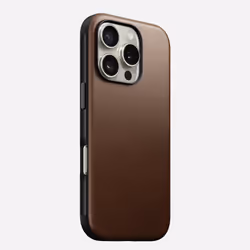Nomad NM01696285, Housse, Apple, iPhone 16 Pro, 16 cm (6.3"), Marron