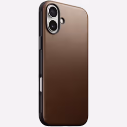 Nomad NM01698685, Housse, Apple, iPhone 16 Plus, 17 cm (6.7"), Marron