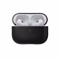 Coque - Nomad - Modern Leather - Cuir véritable - Noir - Compatible AirPods Pro 2