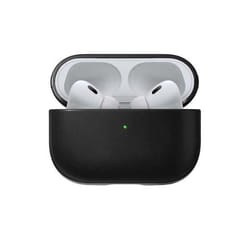 Coque - Nomad - Modern Leather - Cuir véritable - Noir - Compatible AirPods Pro 2