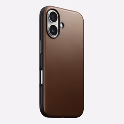 Nomad NM01850885, Housse, Apple, iPhone 16, 15,5 cm (6.1"), Marron