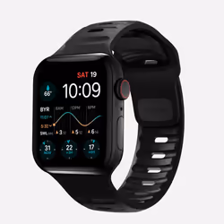 Nomad Sport Strap, Bande, Montre de sport, Noir, Apple, Apple Watch Series 7, 6, SE, and all previous versions of Apple Watch ...