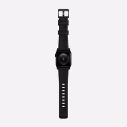Nomad NM1A41BN00 accessoire intelligent à porter sur soi Bande Noir Caoutchouc, Acier inoxydable - Vue supplémentaire 8