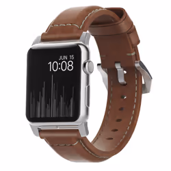 Nomad NM1A4RST00, Bande, Smartwatch, Marron, Apple, Apple Watch Sport, Apple Watch, Apple Watch Edition, Cuir