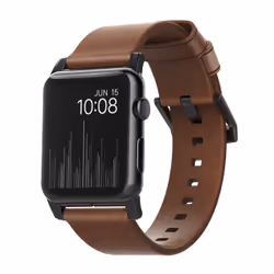 Nomad NM1A4RBM00, Bande, Smartwatch, Marron, Apple, Apple Watch Sport, Apple Watch, Apple Watch Edition, Cuir