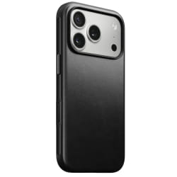 Nomad Coque pour iPhone 17 Pro MagSafe en Cuir Horween Antichocs Noir