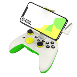 RiotPWR ESL Gaming Controller Vert, Blanc, Jaune Lightning Manette de jeu iOS