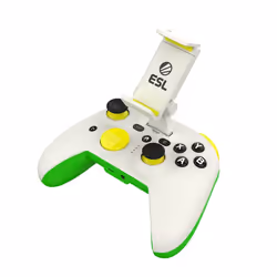 RiotPWR ESL Gaming Controller Vert, Blanc, Jaune Lightning Manette de jeu iOS