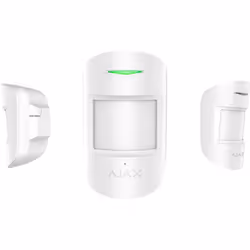Ajax CombiProtect, Capteur infrarouge passif (PIR), Sans fil, 868 - 868.6 MHz, 12 m, 1200 m, 20 kg