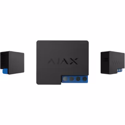 Ajax WallSwitch, Commutateur intelligent, Sans fil, 868 MHz, Noir, IP20, 110 - 230 V