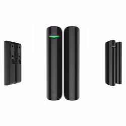 Ajax DoorProtect Plus, Sans fil, RF sans fil, Noir, 868 - 868.6 MHz, 1200 m, Porte/Fenêtre