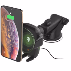 iOttie Auto Sense, Auto, USB, 12 V, Recharge sans fil, Noir