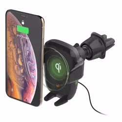 iOttie Auto Sense, Auto, USB, 12 V, Recharge sans fil, Noir
