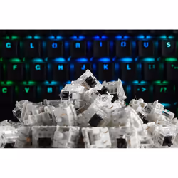 Glorious PC Gaming Race GAT-BLACK interrupteur à clé Noir 120 pièce(s)