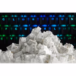Glorious PC Gaming Race KAI-WHITE interrupteur à clé Blanc 120 pièce(s)