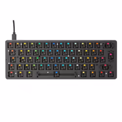 Glorious PC Gaming Race GMMK, Clavier barebone, 293 mm, 103 mm, 44 mm, Noir