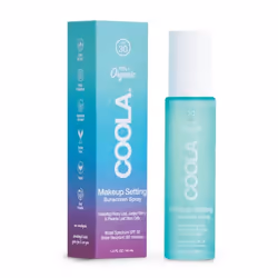 Coola LLC Makeup Setting, Spray de protection solaire, Corps, Spray, Hydratant, Apaisant, 44 ml, Adultes