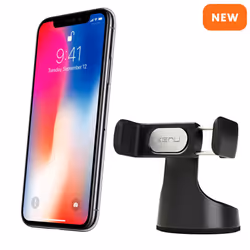 Kenu Airbase Pro Support passif Mobile/smartphone Noir, Argent