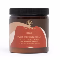 As I Am Twist Defining Cream 237ml, Crème pour cheveux, Femmes, Cheveux secs, Anti-frisottis, Brillant, Lissage, 237 g, Vase