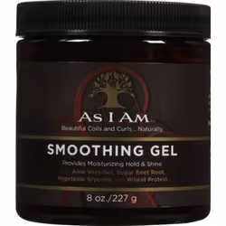 As I Am Smoothing Hair Gel, Gel pour les cheveux, Femmes, 237 ml, Aqueous (Water, Aqua Purificada, Purified) Extracts: Beta V ...
