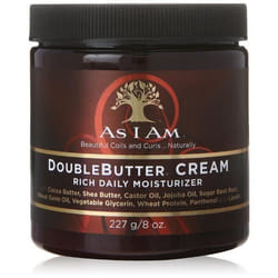 As I Am Crème Hydratante Riche Double Beurre 8oz.