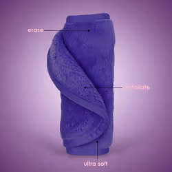 MakeUp Eraser Queen Purple Tissu démaquillant