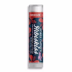 Crazy Rumors HibisKiss Breeze, Beaume pour les lèvres, Marron, Femmes, Huile de jojoba, Huile d'olive, Beurre de karité, Hydr ...