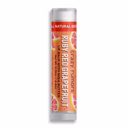 Crazy Rumors Ruby Red Grapefruit, Beaume pour les lèvres, Incolore, Femmes, Huile de jojoba, Huile d'olive, Beurre de karité, ...