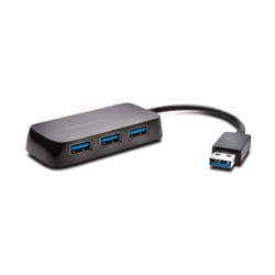 Kensington Hub 4 ports USB 3.0 UH4000 — Noir