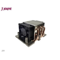Inter-Tech J-10 Processeur Refroidisseur d'air 6 cm Noir, Argent 1 pièce(s)