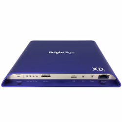 BrightSign XD1034 Expanded I/O Player, Bleu, H.264, H.265, MOV, MP4, MPG, TS, BMP, JPEG, PNG, AAC, AC3, MP2, MP3, WAV, 4096 x ...