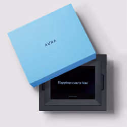Aura UKA700-BLK cadre photos numériques Gris 24,6 cm (9.7") Wifi - Vue supplémentaire 7