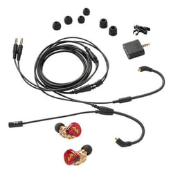 Antlion Audio Kimura Solo Casque Avec fil Crochets auriculaires Noir, Rouge