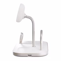 ZENS ZEDC29W/00 chargeur d'appareils mobiles Écouteurs, Smartphone, Smartwatch Argent, Blanc Secteur, USB Recharge sans fil Charge rapide Intérieure - Vue supplémentaire 4