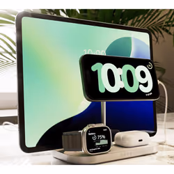 ZENS ZEDC29W/00 chargeur d'appareils mobiles Écouteurs, Smartphone, Smartwatch Argent, Blanc Secteur, USB Recharge sans fil Charge rapide Intérieure - Vue supplémentaire 8