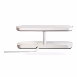 ZENS ZEQC01W/00 chargeur d'appareils mobiles Écouteurs, Smartphone, Smartwatch Blanc Secteur Recharge sans fil Charge rapide Intérieure