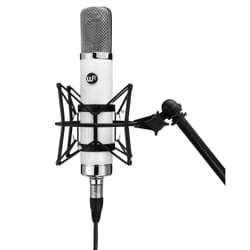 Warm Audio WA-251 microphone Acier inoxydable, Blanc Microphone de studio