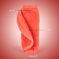 MakeUp Eraser Love Red Tissu démaquillant
