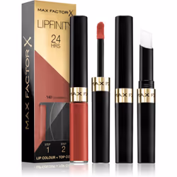 Max Factor Lipfinity Lip Colour 140 Charming 2.3ml/1.9g, Rouge, Charming, 1 couleurs, Coloration, Hydratant, Brillant, Liquid ...