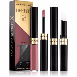 Max Factor Lipfinity Lip Colour 055 Sweet, Rose, Sweet lip, Femmes, 24 h, Bouteille