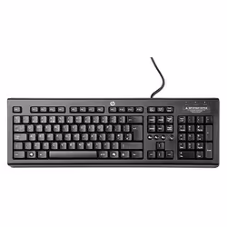 HP WZ972AA, Taille réelle (100 %), Avec fil, USB, Noir