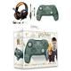 Casque Filaire - Nintendo - Harry Potter - Vert Serpentard - Micro Rabattable - Jack 35mm