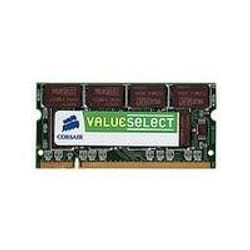 Corsair 1GB DDR SDRAM SO-DIMMs module de mémoire 1 Go 400 MHz