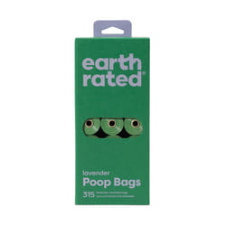 Earth Rated 870856000703 sac pour déjections canines et félines 315 pièce(s) Plastique Jetable