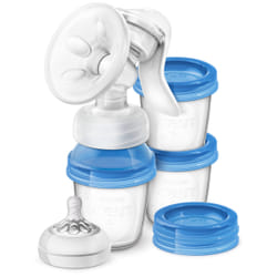 Philips AVENT SCF330/13 Tire-lait manuel avec 3 pots