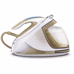 Philips PerfectCare Elite Centrale vapeur GC9640/60, 430 g/min, Semelle T-ionicGlide, 7 bar, 1,8 L, 130 g/min, Beige, Blanc
