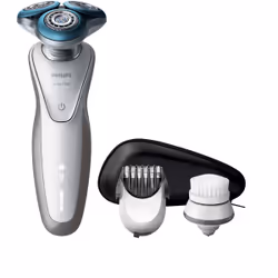 Philips SHAVER Series 7000 Rasoir électrique 100 % étanche S7530/50, Rasoir rotatif, 2 année(s), Noir, Argent, Blanc, Batteri ...