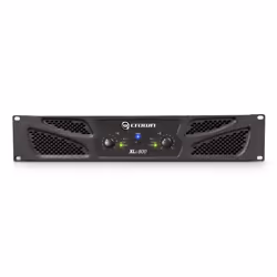 Crown XLi 800, 2.0 canaux, 0,5%, 100 dB, -59 dB, 600 W, 1400 mV